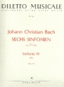 Sinfonie B-Dur op.3,4 fr Orchester Partitur