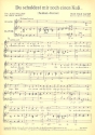 Du schuldest mir noch einen Ku...  und  Sind Sie Ringer, sind Sie Boxer? fr Gesang und Klavier
