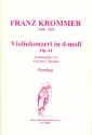 Konzert d-Moll op.61 fr Violine und Orchester Partitur