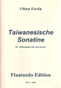 Taiwanesische Sonatine fr Altblockflte (Flte) und Klavier