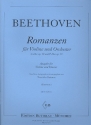 2 Romanzen G-Dur op.40 und F-Dur op.50 fr Violine und Klavier