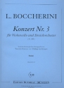 Konzert Nr.3 fr Violoncello und Streichorchester, Partitur