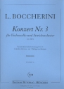 Konzert Nr.3 fr Violoncello und Streichorchester, Stimmensatz (Solo-Vc, 5--5-3-5)