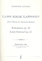 Sinfonietta op.10 und Kleine Serenade op.12  fr Streichorchester Studienpartitur