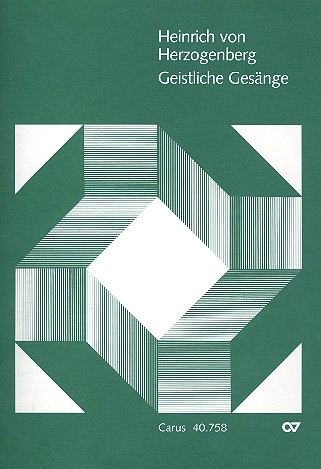 Geistliche Gesnge op.89 fr hohe Stimme, Violine und Orgel Klek, Konrad, Ed