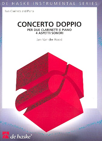 Concerto doppio fr 2 Klarinetten und Streicher,  Partitur