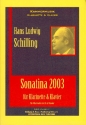 Sonatina 2003 fr Klarinette und Klavier