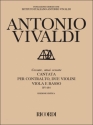 Cessate omai cessate RV684 Kantate fr Kontra-Alt, 2 Violinen und Viola Partitur