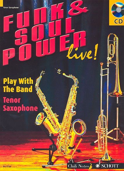 Funk and Soul Power live (+CD) fr Tenorsaxophon