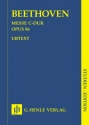 Messe C-Dur op.86 fr Soli, gem Chor und Orchester Studienpartitur