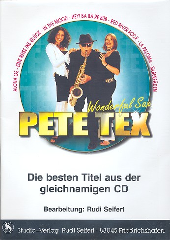 Pete Tex  - Wonderful Sax fr Saxophon und Klavier (C- und Saxophon-Stimmen)