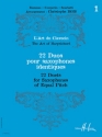 L'art du saxophone vol.1 22 duos pour saxophones identiques Bois, Christophe, arr.