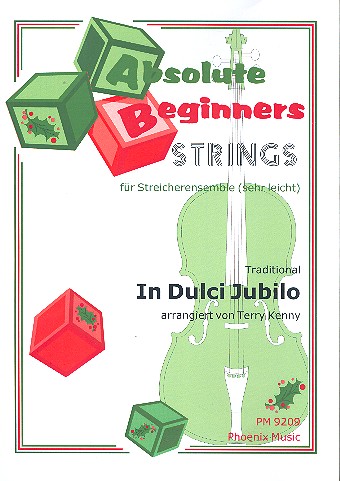 In dulci jubilo  fr variable Streicherbesetzung (sehr leicht) Partitur und Stimmen