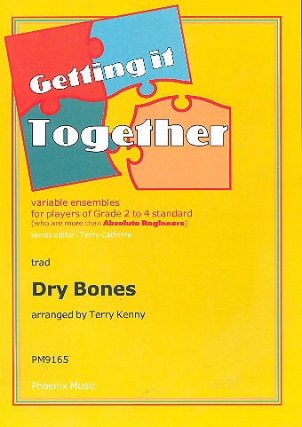 Dry Bones fr variable Besetzung Partitur und Stimmen