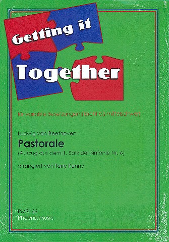 Pastorale aus dem 1. Satz der Sinfonie Nr.6 fr variable Besetzung,  Partitur und Stimmen