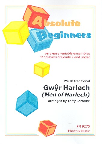 Men of Harlech fr variable Besetzung (sehr leicht) Partitur und Stimmen