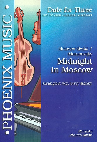 Midnight in Moscow fr Violine, Violoncello und Klavier
