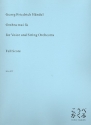 Ombra mai fu for voice and string orchestra score (it)