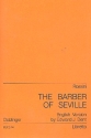 The barber of Seville Libretto (eng) Dent, Edward, J., bersetzung