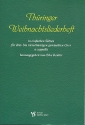 Thringer Weihnachtsliederheft fr gem Chor a cappella Reuter, Eike, Ed.