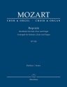 Requiem KV626  fr Soli, Chor und Orgel Partitur (la)