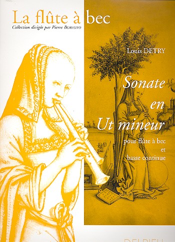 Sonate ut mineur pour flute a bec alto et bc
