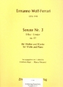 Sonate E-Dur Nr.3 op.27 fr Violine und Klavier