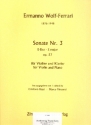Sonate E-Dur Nr.3 op.27 fr Violine und Klavier