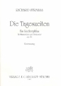 Die Tageszeiten op.76 fr Mnnerchor und Orchester Klavierauszug