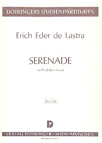 Serenade fr Streichorchester Studienpartitur