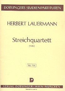 Streichquartett Studienpartitur