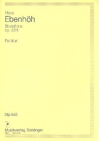 Streichtrio op.57,1 fr Violine, Viola und Violoncello Studienpartitur