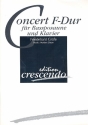 Konzert F-Dur fr Bassposaune und Klavier