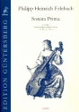 Sonata prima fr Violine, Viola da gamba (Violine 2) und Bc Partitur und Stimmen