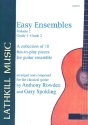 Easy Ensembles vol.2 A collection of 10 fun-to-play pieces for guitar ensemble, score