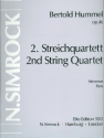 Streichquartett Nr.2 op.46  Stimmen