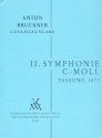 Sinfonie c-Moll Nr.2 Fassung von 1877 fr Orchester Smtliche Werke Band 2,2