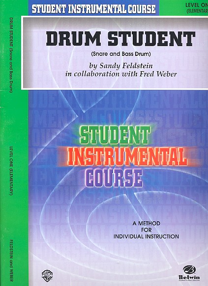 Drum Student student instrumental course (level one)