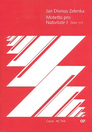 Motetto pro Nativitate Nr.1 ZWV171 fr Alt, 2 Flten, 2 Violinen, Viola und Bc,  Partitur