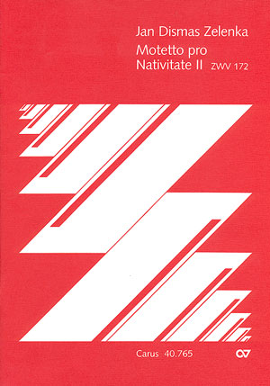 Motetto pro Nativitate Nr.2 ZWV172 fr Tenor, 2 Blockflten, 2 Flten, 2 Violinen, Viola und Bc,  Partitur