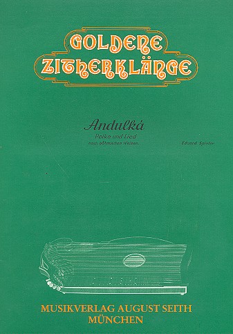 Andulka Polka und Lied fr Zither (Verlgaskopie)