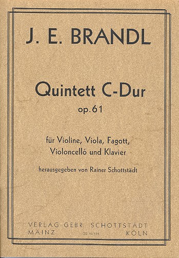 Quintett C-Dur op.61 fr Fagott, Violine, Viola, Violoncello und Klavier