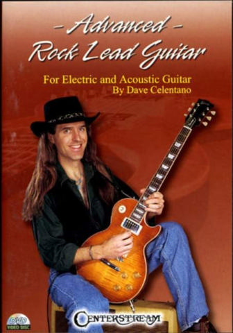 Advanced rock lead guitar DVD-VIDEO for electric and acoustic guitar