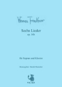 6 Lieder op.16b fr Sopran und Klavier Rummler, Harald, ed