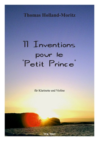 11 inventions pour le Petit Prince für Klarinette und Violine Spielpartitur