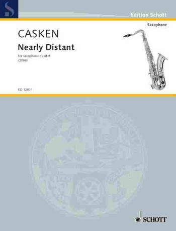 Nearly distant fr 4 Saxophone (SATB) Partitur und Stimmen