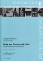Suite aus Romeo und Julia  für Flöte, Oboe, Klarinette in A, Horn und Fagott, Partitur und Stimmen