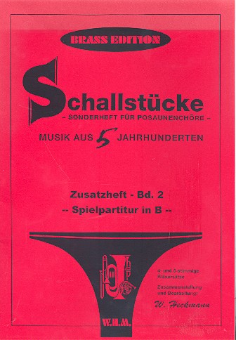 Schallstcke fr Posaunenchor Spielpartitur in B