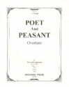 Poet and peasant for recorder quartet, score+parts Davis, Stan, arr.
