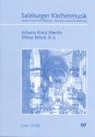 Missa brevis a-Moll fr Soli (SATB), gem Chor, 2 Violinen, 3 Posaunen und Bc Partitur